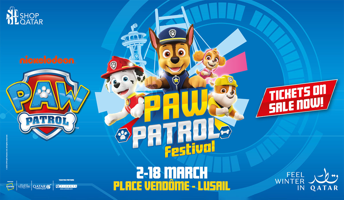 The First Ever PAW PATROL® FESTIVAL Will Take Place At Place Vendôme